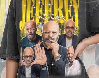 Jeffrey Wright 90s Vintage Retro Bootleg Jeffrey Wright Shirt, Award Winning Actor Graphic Tee, Sci-Fi Drama Fan Apparel #ari