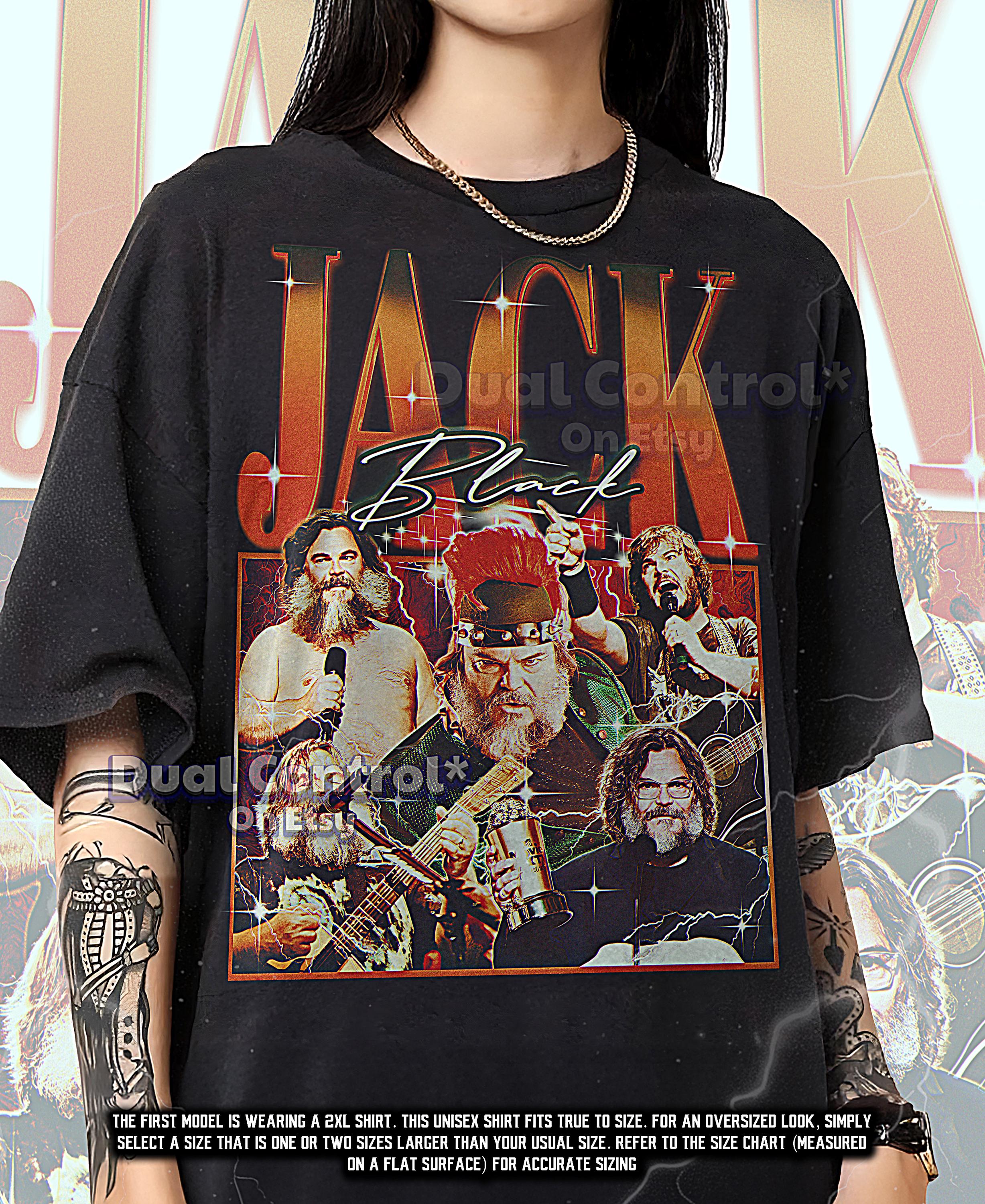 JACK BLACK Bootleg Shirt, Jack Black Retro Tees, Comedy Legend T