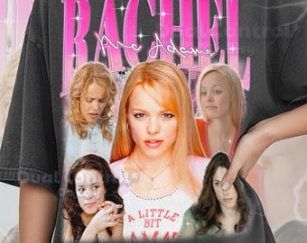 Rachel Mc Adams 90s Vintage Retro Bootleg Rachel McAdams Shirt, 2000s Icon Graphic Tee, Romantic Drama Actress Fan Apparel #ari