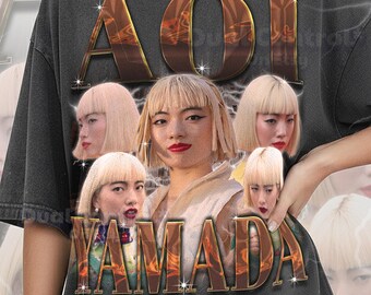 Aoi Yamada Shirt, 90s Vintage Retro Bootleg Aoi Yamada T-Shirt, Artist and Dancer Graphic Tee, Aesthetic Style Fan Shirt, #tpc