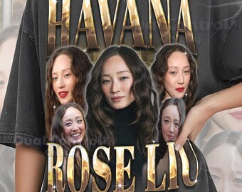 Havana Rose Liu Shirt, 90s Vintage Retro Bootleg Havana Rose Liu T-Shirt, Actress Tribute Graphic Tee, Rising Star Aesthetic Shirt, #tpc