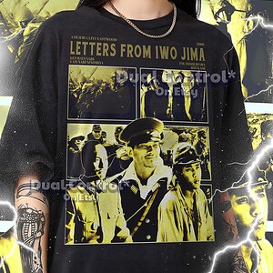 Camiseta pirata "Cartas desde Iwo Jima", camisetas vintage de Iwo Jima, Iwo Jima retro de los 90, sudadera de Iwo Jima, sudadera con capucha de Iwo Jima #Saf