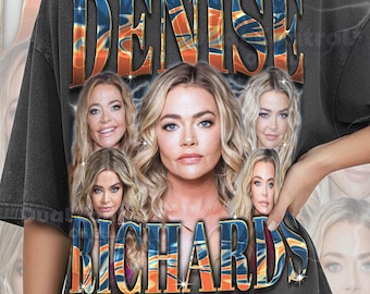 Denise Richards Shirt, 90s Vintage Retro Bootleg Denise Richards T-Shirt, 90s Icon Graphic Tee, Hollywood Actress Fan Apparel, #tpc