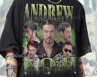 Andrew Koji T-Shirt, Vintage Actor Star Action Celebrity Performer Tee, 90s Retro Throwback, Andrew Koji Sweater #TPC