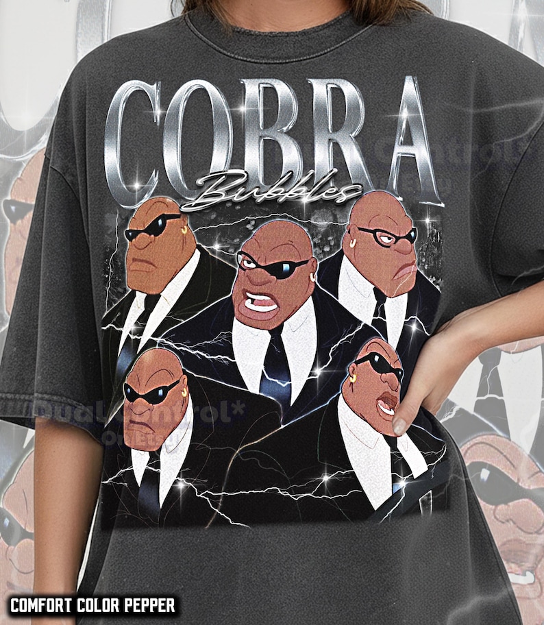 Camiseta de Lilo Stitch de Cobra Bubbles, camiseta pirata retro vintage de los 90 de Cobra Bubbles, camiseta gráfica de agente secreto, regalo de protector de la familia de la isla, #saf imagen 1