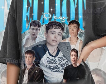 Elliot Page 90s Vintage Retro Bootleg Elliot Page Shirt, Actor Tribute Graphic Tee, Superhero Academy Fan Gift #ari