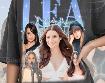 Lea Michele 90s Vintage Retro Bootleg Lea Michele Shirt, Broadway Star Graphic Tee, Musical TV Actress Fan Gift #ari