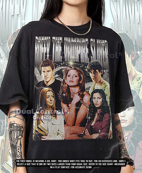 BUFFY THE VAMPIRE Bootleg Shirt, Buffy the Vampire Slayer Retro