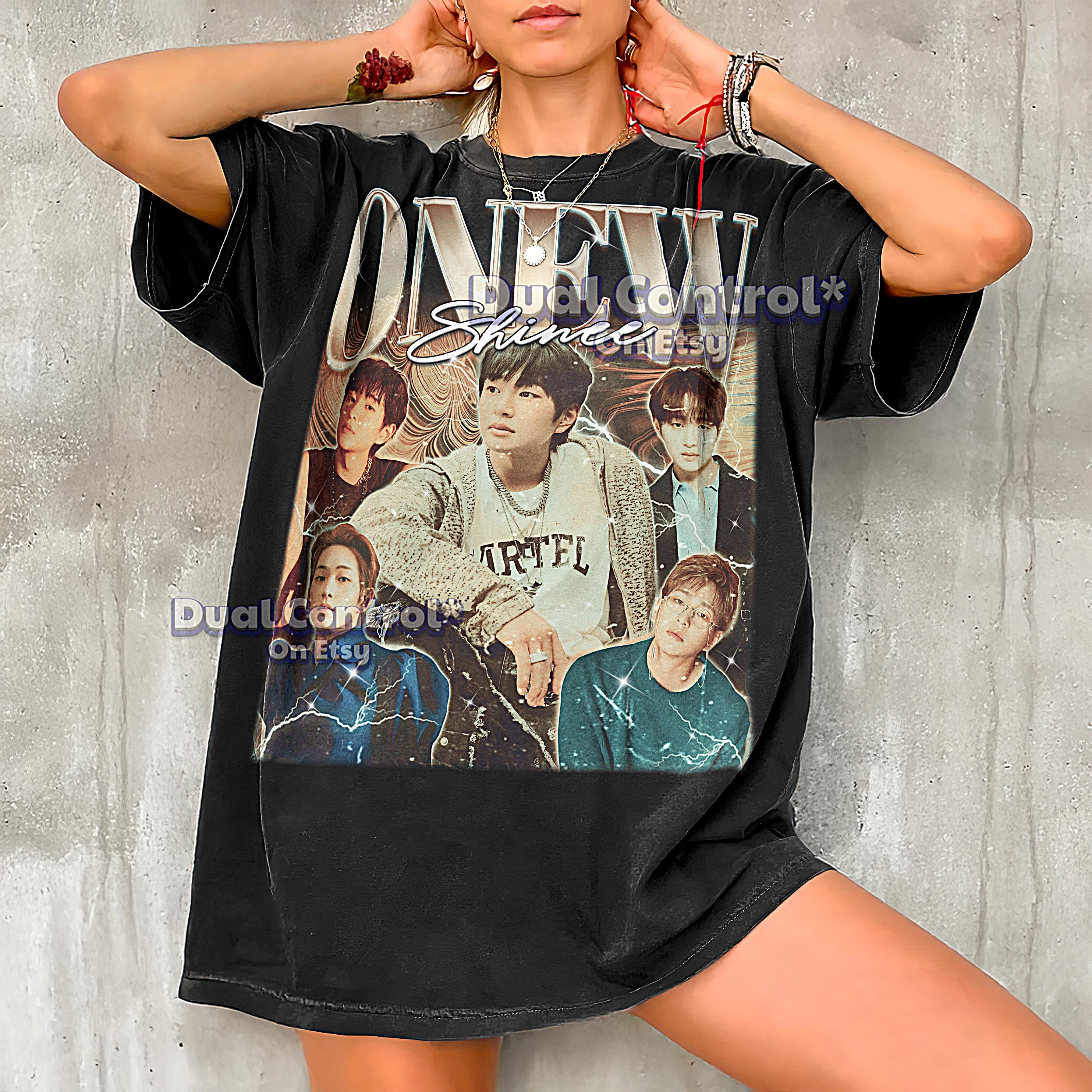 ONEW SHINEE Bootleg Shirt, Onew Shinee Retro Tees, K-pop Vocal T
