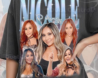 Chemise de snooki rétro bootleg Nicole Polizzi des années 90, t-shirt graphique icône de télé-réalité, cadeau de fan de légende du maillot #ari