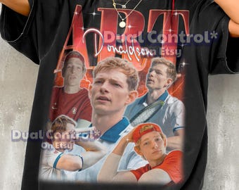 Art Donaldson 90er Jahre Vintage Retro Bootleg Shirt, Tennis Drama Grafik T-Shirt, Sportfilm Charakter Fan Bekleidung #ARI