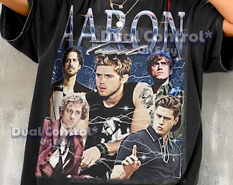 Aaron Tveit 90s Vintage Retro Bootleg Shirt, Broadway Leading Man Graphic Tee, Musical Theater Star Fan Apparel #SAF