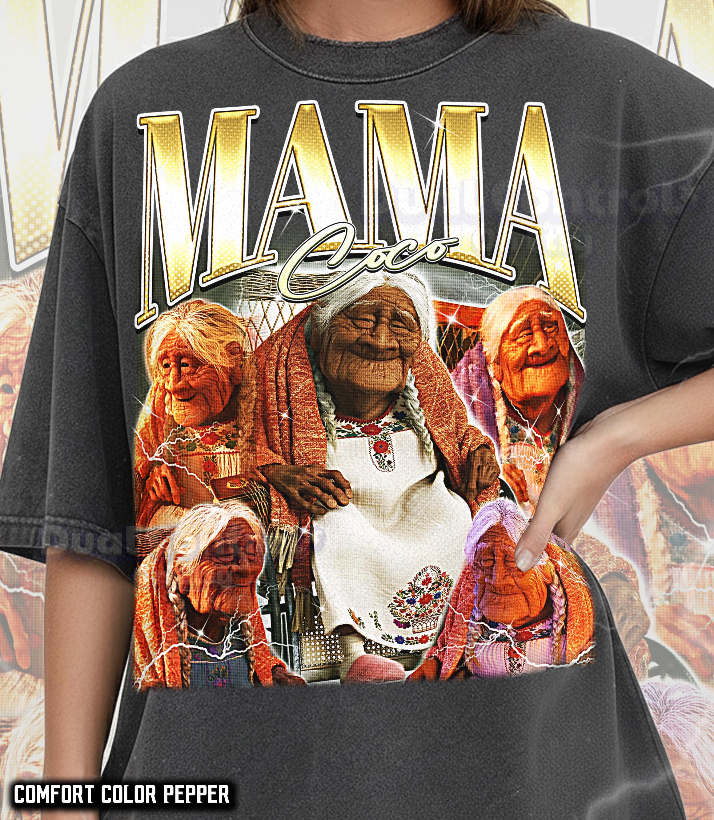 Mama Coco Shirt, 90s Vintage Retro Bootleg Family Elder T-shirt