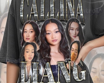 Callina Liang Shirt, 90s Vintage Retro Bootleg Callina Liang T-Shirt, Actress Tribute Graphic Tee, Rising Star Fan Apparel, #tpc