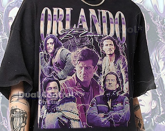 Orlando Bloom T-Shirt, Vintage Actor Star Fantasy Celebrity Performer Tee, 90s Retro Throwback, Orlando Bloom Sweater #Saf