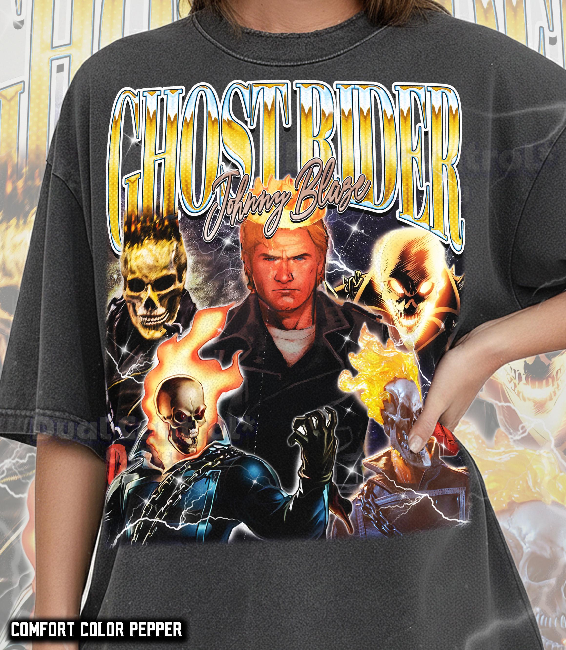Johnny Blaze Shirt - Etsy Israel