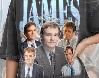 Chemise James Wilson rétro bootleg James Wilson vintage des années 90, t-shirt graphique TV Doctor, cadeau de fan #ari