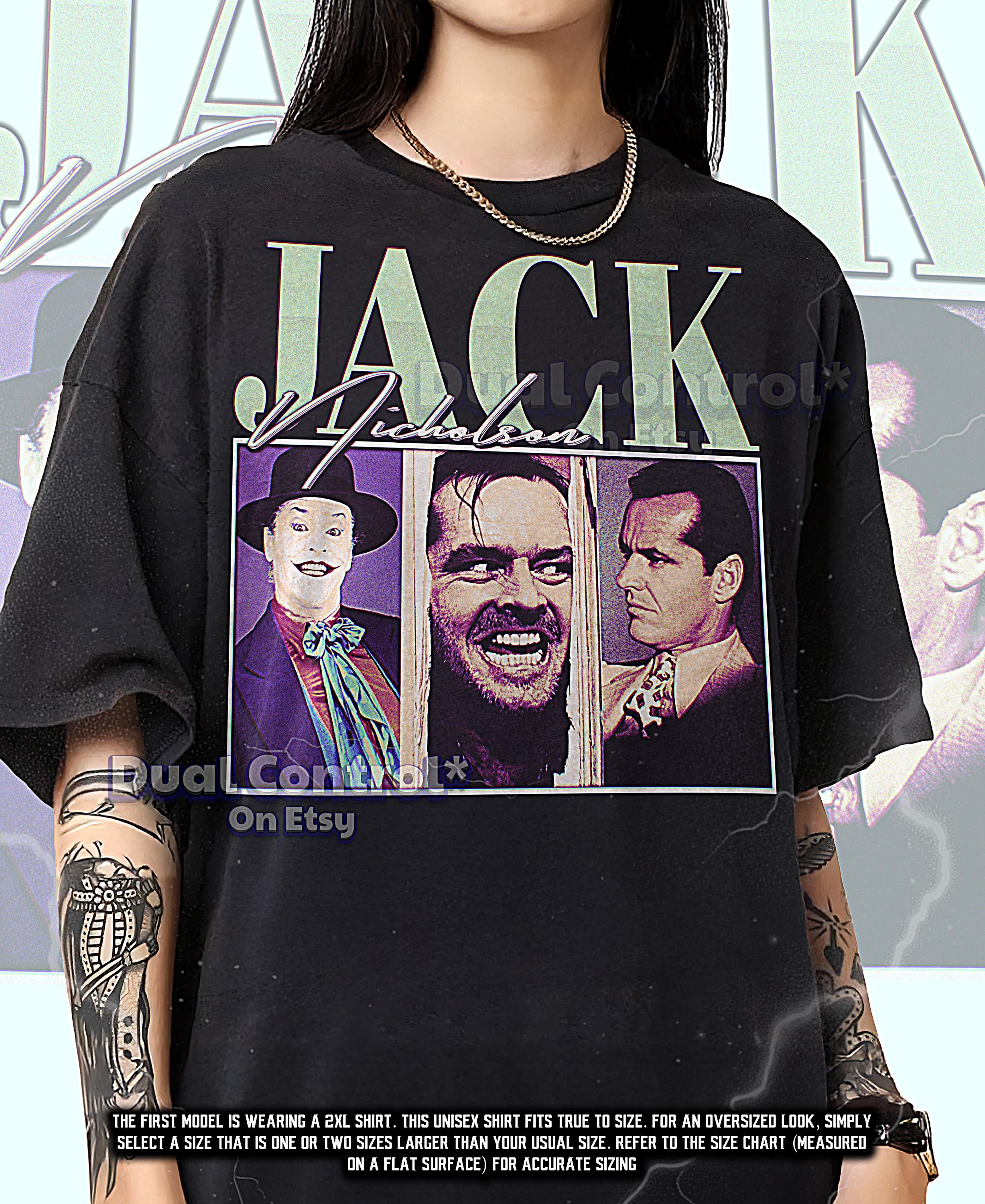 Jack Nicholson T-shirt, Vintage Actor Star Legend Performer Tee