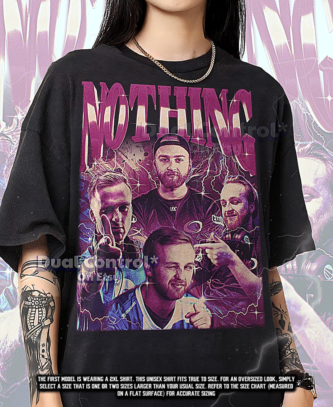 N0thing T-shirt, Vintage Gamer Streamer Csgo Star Celebrity Performer ...