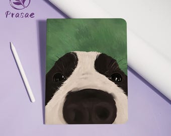 The dog Approached iPad Case For iPad Air7 11"-2025,iPad A16 Cover,iPad Pro 2024-13''11'',iPad 7/8/9-10.2'',iPad 2019/2020/2021