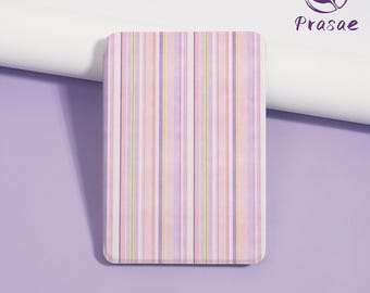 Pastel Rainbow Ripple Kindle Case for Paperwhite12/11/10 thGen , Kindle8/10/11/12 th,Personalized E-reader Cover For Kindle Case,KPW6 Case