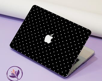 Polka Dot Design Matte Hard New 2026 Laptop Case for MacBook Air 13/14/15, MacBook Pro 14/15/16 ,Neo A18, M4/M5,Fits A3404 A3449