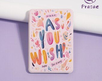 As You Wish Kindle Case for Paperwhite12/11/10thGen,Kindle8/10/11/12th,Personalized E-reader Cover For Kindle Case,KPW6 Case