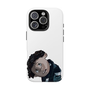 Wybie Coraline Phone Case: Spooky Gothic Cartoon Art, Protective Cover