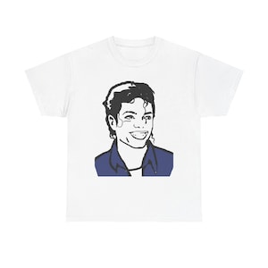 Retro Michael Jackson Graphic Tee: 90s Vintage Style Music Shirt