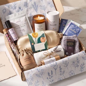 Luxury Care Package | Self Care Spa Gift Box for Relaxation | Thinking of You