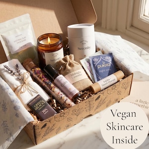 Artisan Relaxation Spa Letterbox Gift – Thinking of You Self-Care Package, Sending hugs Gift Set