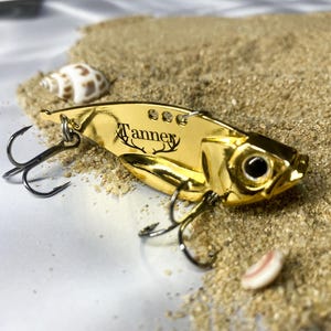 Leurre de pêche pour mariage gravé : le plus beau cadeau de pêche pour pêcheur