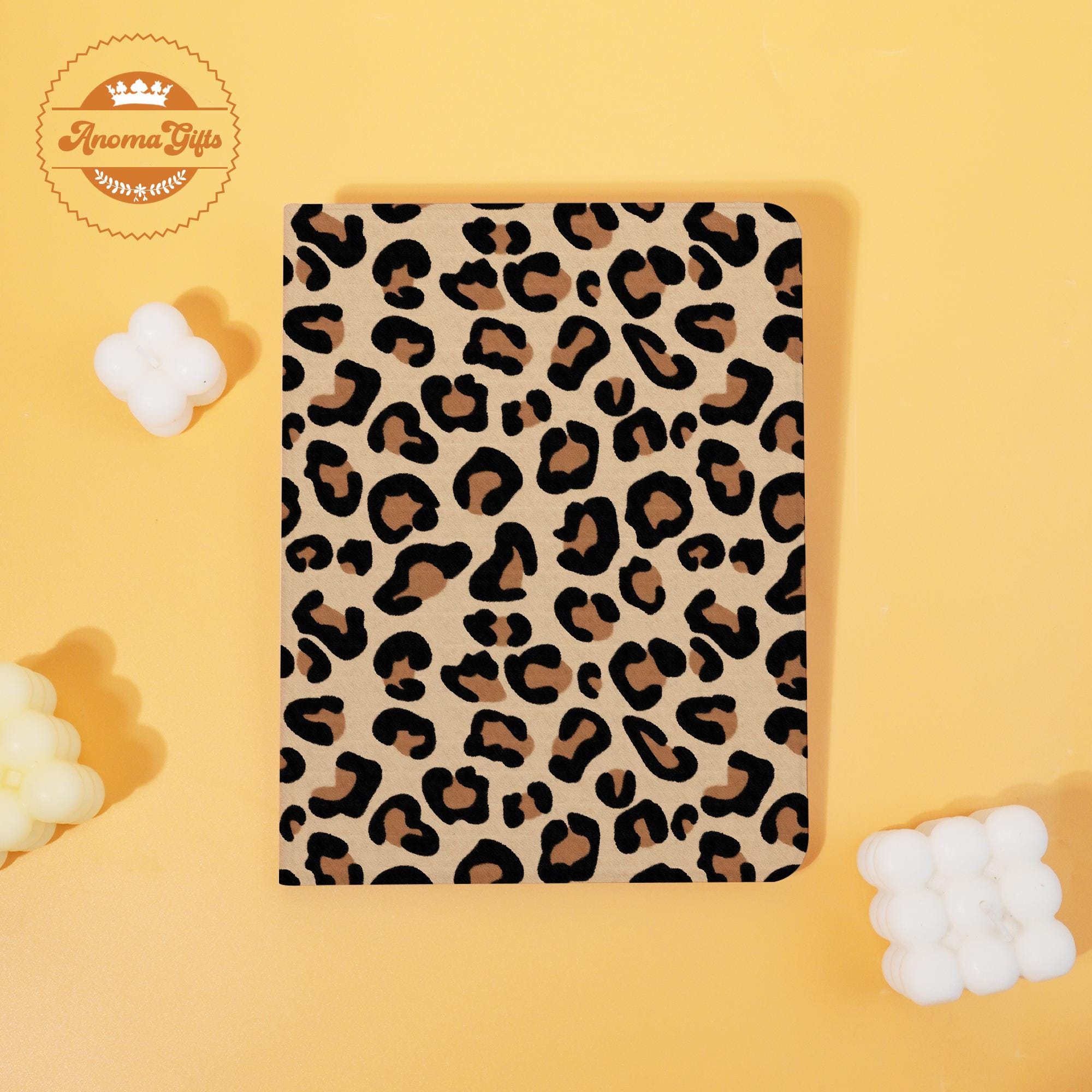 Adorable coque pour iPad à motif léopard, coque pour iPad A16,ipad Air 7-11''13'',iPad Pro2024-13''11'',iPad7/8/9-10,2'',iPad 2019 2020 2021,iPad mini