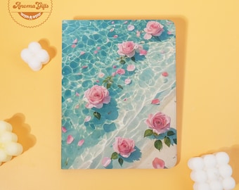 Roses On The Waves iPad Case For iPad A16 Case,ipad Air 7-11''13'',iPad Pro 2024-13''11'',iPad 7/8/9-10.2'',iPad 2019 2020 2021,iPad mini