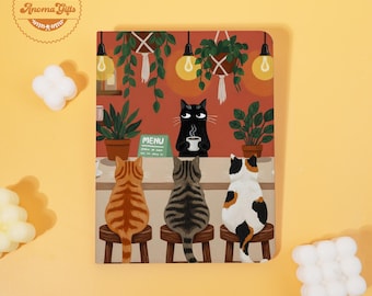 Meow-chiato Parlor iPad Case For iPad A16 Case,ipadAir 7-11''13'',iPad Pro 2024-13''11'',iPad 7/8/9-10.2'',iPad 2019 2020 2021, iPad Mini