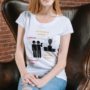 Projet de t-shirt qui était dans les cartons depuis longtemps, seul le montant à changé... On fait aussi dans l'actualité !