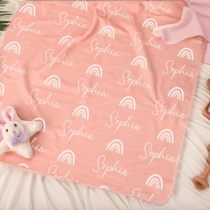 Personalisierte Baby Name Swaddle,Baby Swaddle Set,Benutzerdefinierte Neugeborene Baby erhalten Geschenk,Name Decke,Babypartygeschenk,Krankenhaus Swaddle Hut Set
