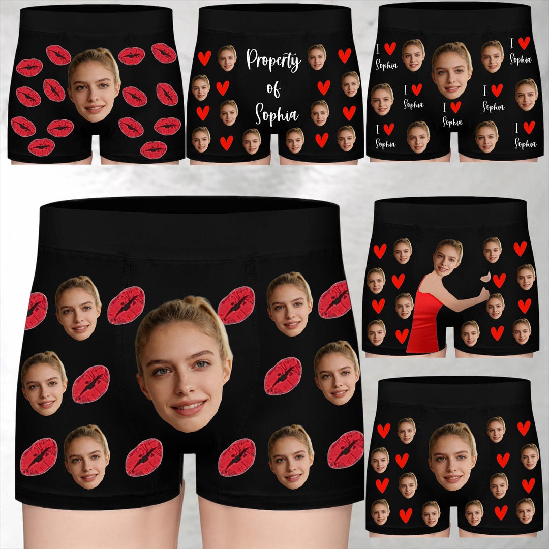 Custom Boxers With Face