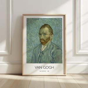 Van Gogh, Self Portrait Wall Print