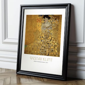 Gustav Klimt, Portrait of Adele Bloch-Bauer Print