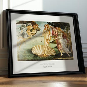 Bottecelli, The Birth of Venus Print