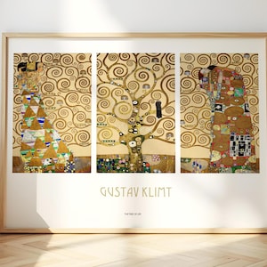 Gustav Klimt, The Tree of Life Wall Print