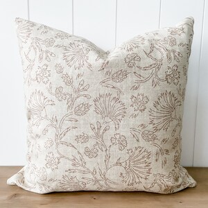 Eleanor Pillow Cover | Farmhouse | Modern | Boho | Floral | French Country