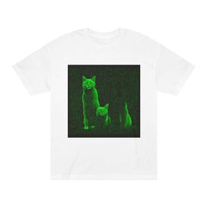 Retro datorterminal-t-shirt, grön fosformonitor, 90-tals hackertröja