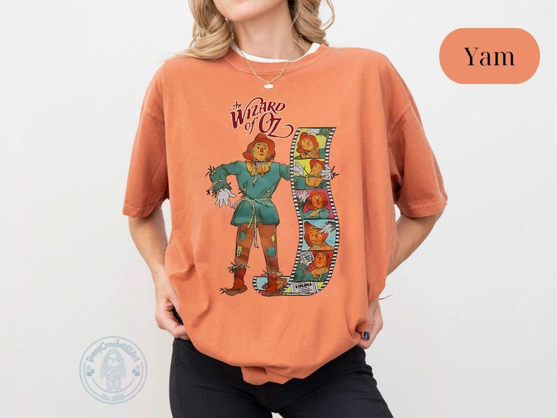 Wizard of Oz Scarecrow Comfort Colors Shirt, Jonathan Bailey Sweatshirt, Wicked Musical Theatre Fan Shirt, L Frank Baum Shirt, Fiyero Shirt image 4