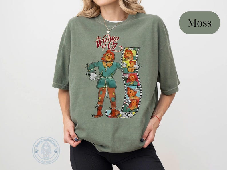 Wizard of Oz Scarecrow Comfort Colors Shirt, Jonathan Bailey Sweatshirt, Wicked Musical Theatre Fan Shirt, L Frank Baum Shirt, Fiyero Shirt image 5