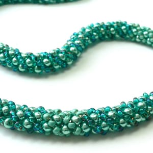 Russian Spiral rope tutorial for bracelet or necklace: Instant Downloadable Pattern PDF File