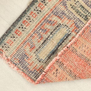 Anatolian Rug, 2x5 Oushak Rug, Home Decor Rug, Small Rug, 2x5 Turkish Rug, Kids Rug, Vintage Rug, Hadwoven Rug, Home Rug, Boho Rug, Area Rug
