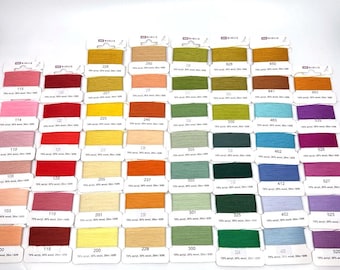 Embroidery Thread Skeins, Wool thread, Riolis Colors, 20m