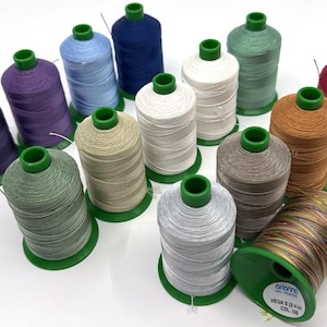 Arianna VEGA Stärke 20 Italienische Garne für Frivolite (Occhi) Technik, verschiedene Farben